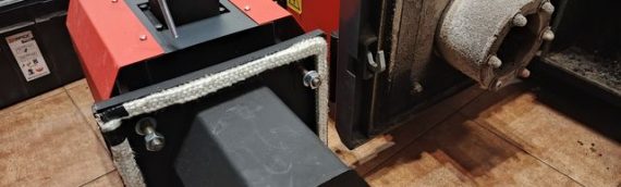 Modernizacja kotła Tekla Draco Bio Compact – wymiana palnika Fireblast I -> II