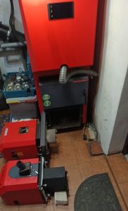 Kocioł Tekla - modernizacja na nowy palnik Fireblast II Pleszew